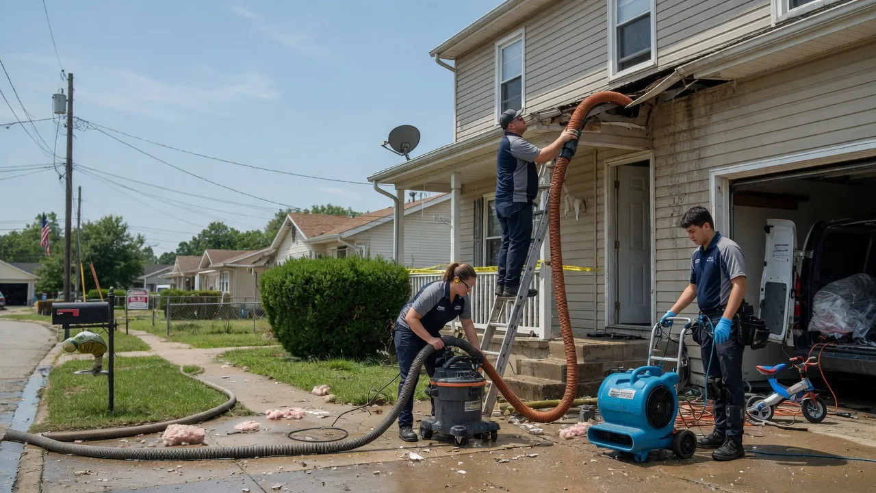 Water Damage Restoration in Green Valley, IL near me